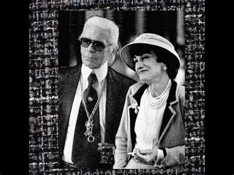 karl Lagerfeld and coco Chanel